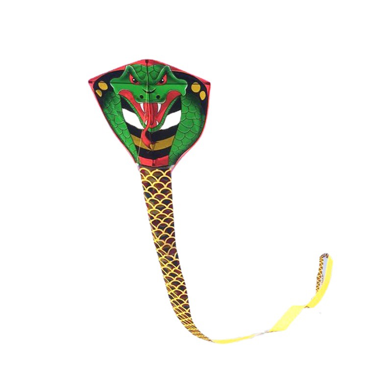 Weifang Kite Bronzing Long Snake Kite Handmade Wholesale Animal Kite Adult Children Easy to Fly Long Snake Kite