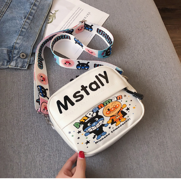 Cartoon Children's Bread Superman Crossbody Bag Boy Girl Baby Graffiti Small Backpack Cute Mobile Phone Change Shoulder Bag