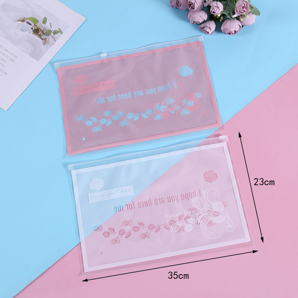 Bra Packaging Bag Plastic Yoga Clothing Underwear Packaging Bag Wholesale Printed Underwear Bra Packaging Bag Wholesale
