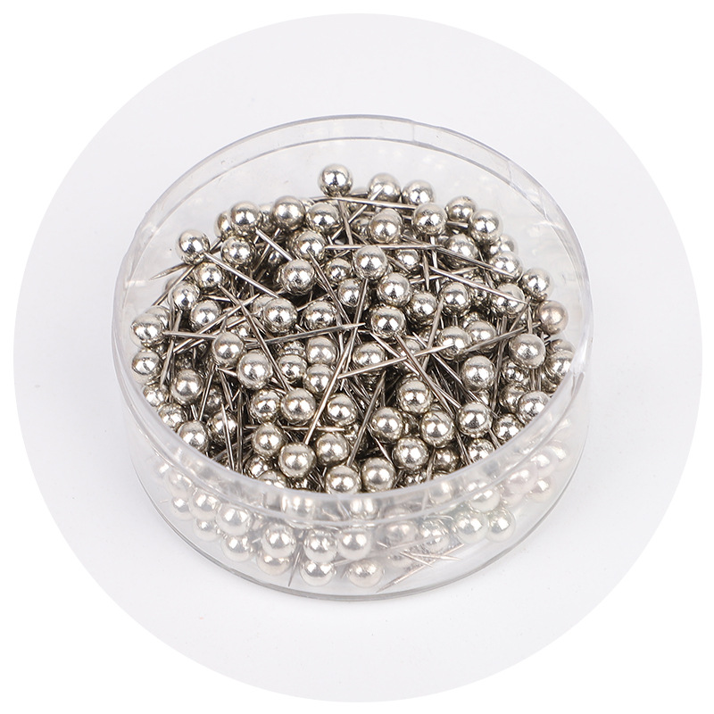 Pearl pin fishing spool fixed pin positioning Pin Pin Pin Pin head nail cross stitch water drop needle fishing gear needle