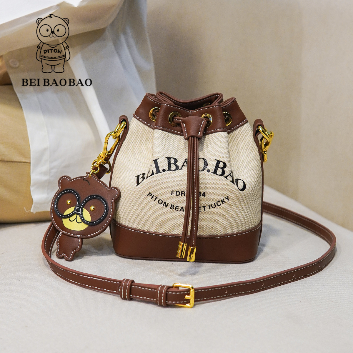 North Bag Source Factory Casual Fashion Bucket Bag 2025 Summer New Popular Shoulder Bag Simple Style Crossbody Bag