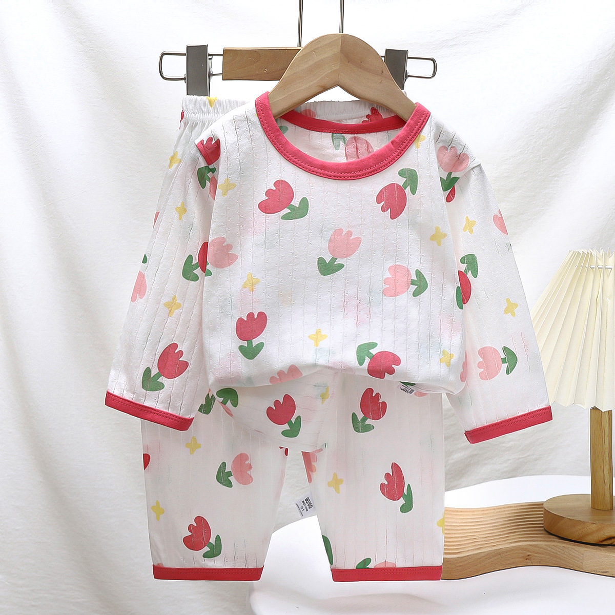 Children's pajamas home wear suit cotton summer new boys' air conditioning clothes girls' clothes summer children's clothing wholesale