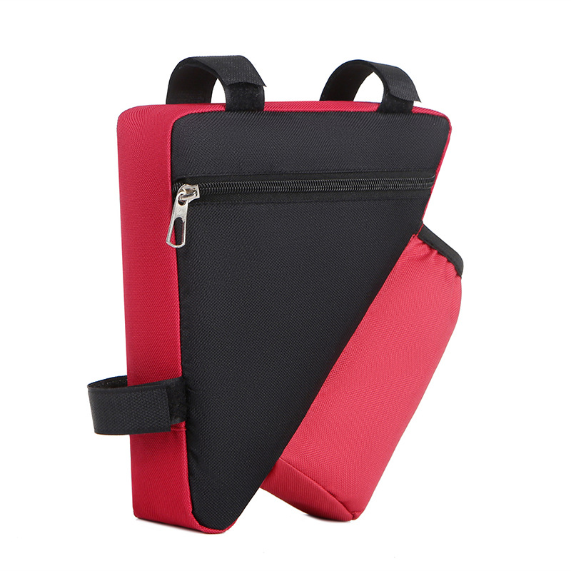 New bicycle triangle bag girder bag quick release mountain bike front bag riding equipment accessories with kettle