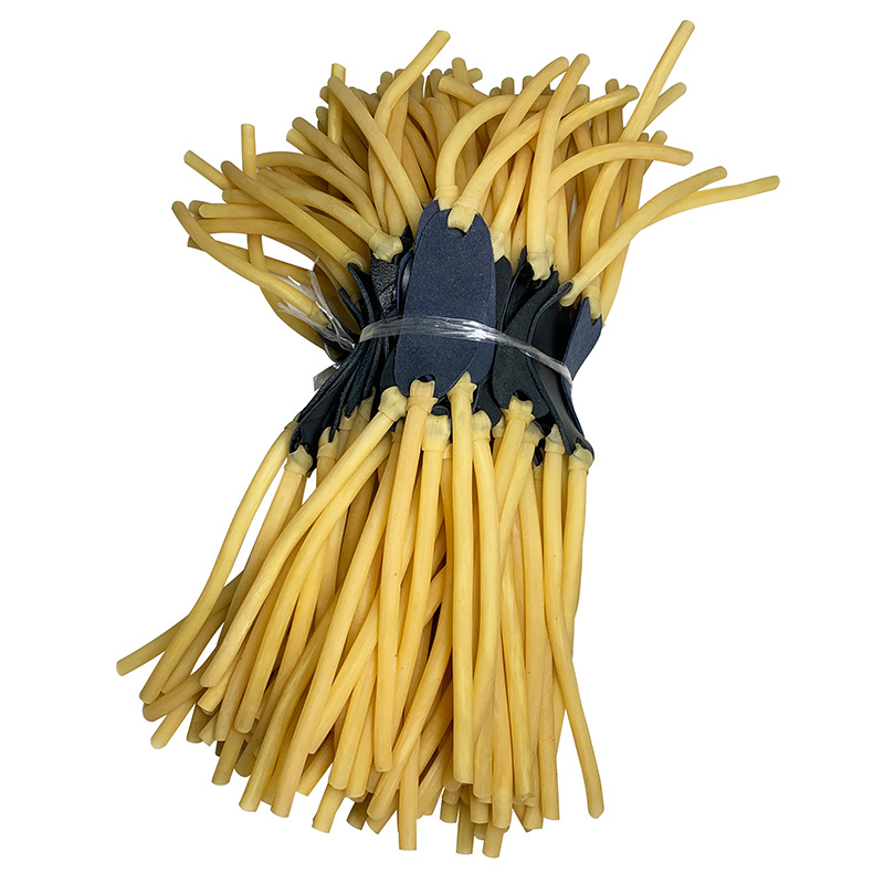 Manufacturer 6090 pure latex rubber band thick tube traditional infusion ribbon shooting dart outdoor shooting foreign trade slingshot accessories