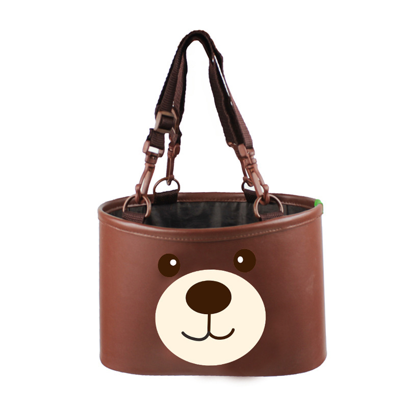 Car Paper Towel Hanging Bag Car Paper Box Hanging Type Internet-famous Creative Cute Doll Car Bag Car Interior and Car Decoration
