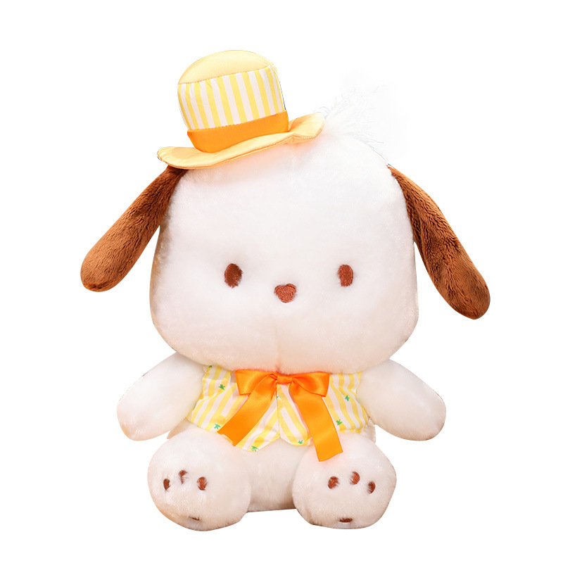 Sanrio Genuine Parchia Dog Doll Yangzhou Plush Toy Wholesale Cute Doll Claw Machine Doll Gift