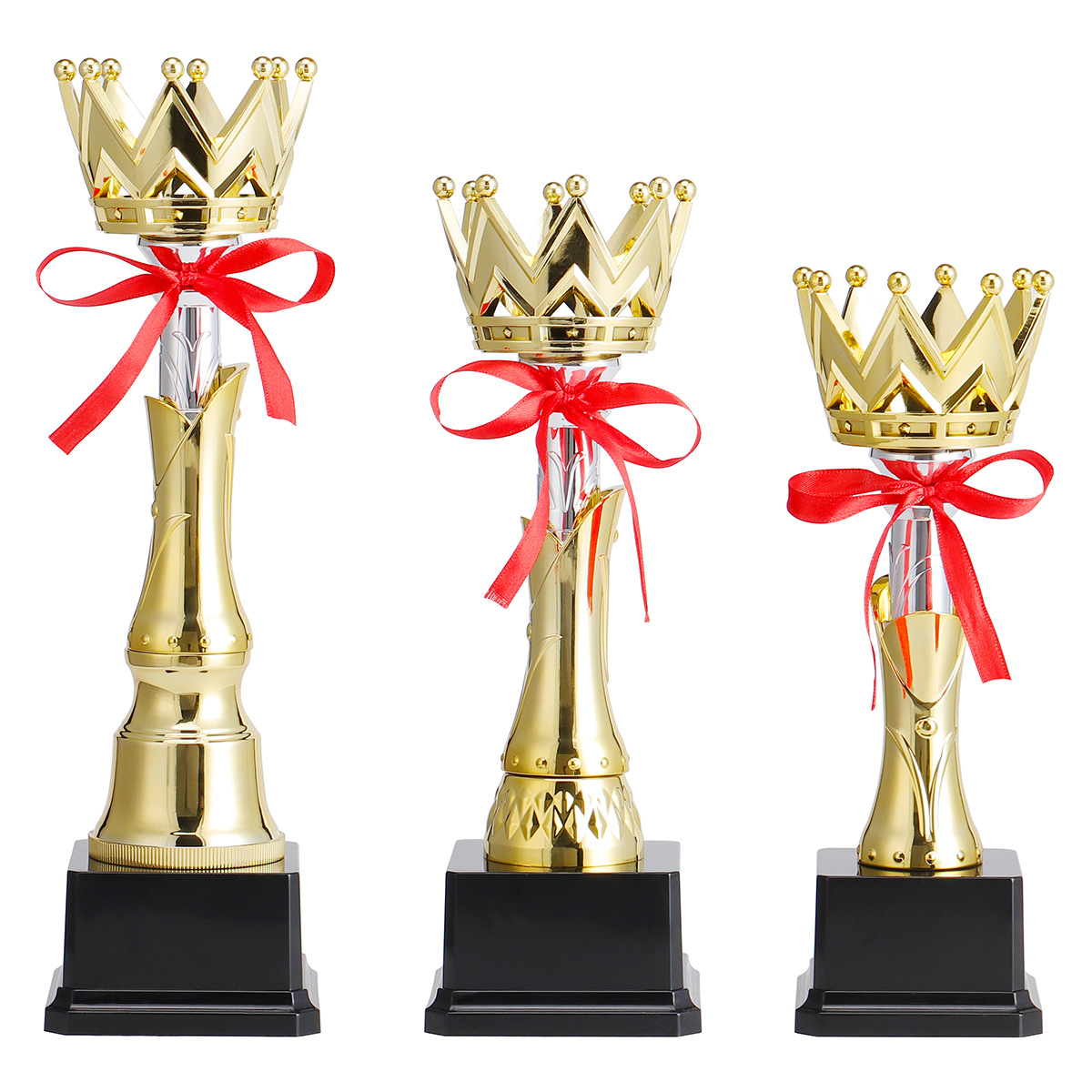 Crown Small Trophy Customized Children's Kindergarten Children Art Rope Skipping Sports Competition Creative Plastic Small Trophy