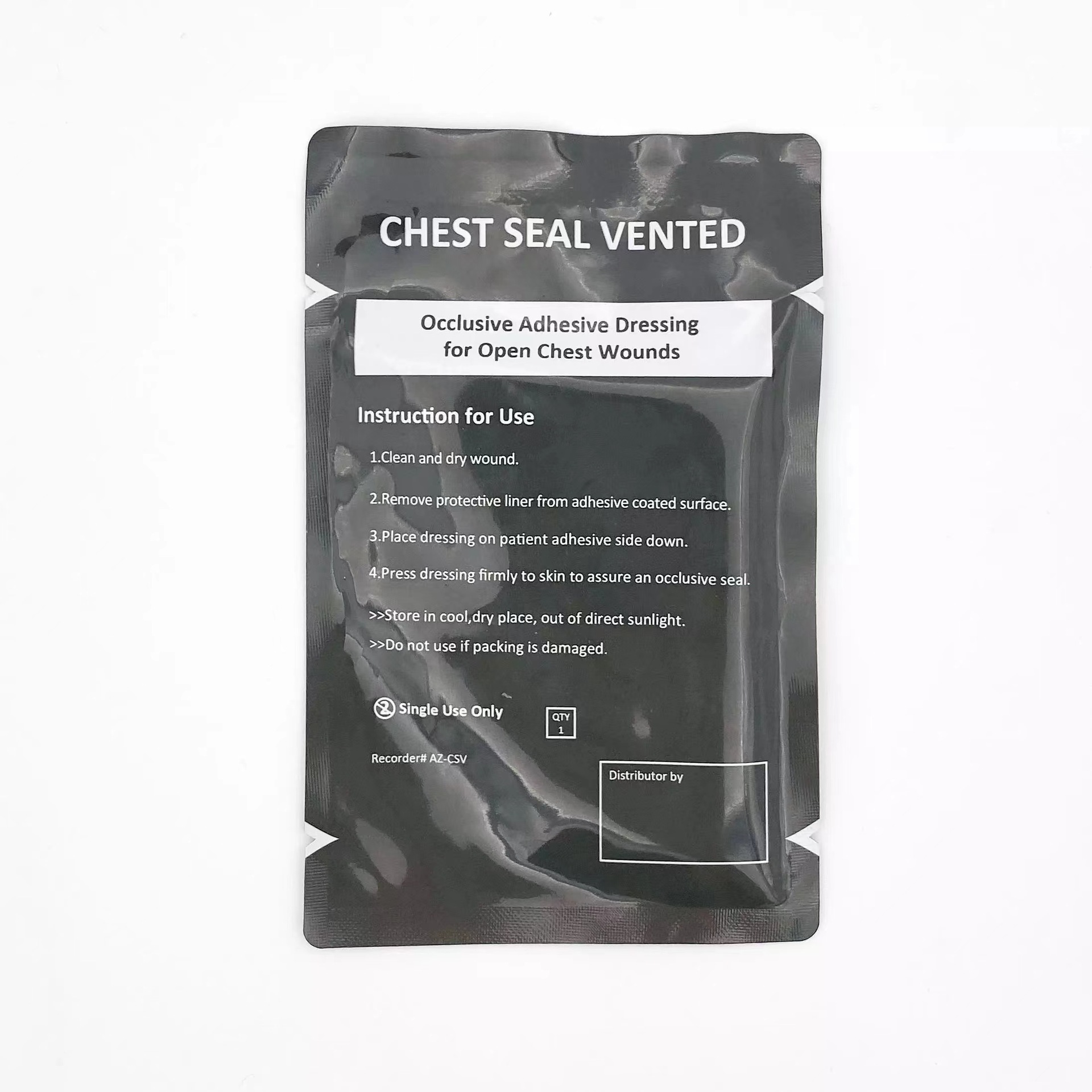 Chest sealing Hydrocolloid dressing chest Sealing Part D training Protective Life-saving equipment