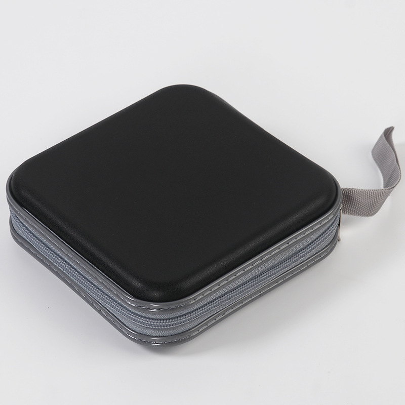 CD Storage Box Plastic CD Bag Dust-proof 40-piece CD Bag CD Case Car CD Storage CD Case in stock