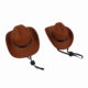 Cross-border New Pet Hat Set Vintage Triangle Towel Pet Accessories Cat Dog Western Cowboy Hat