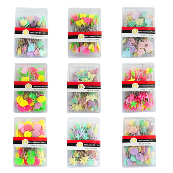 pp Boxed Positioning Needle Bow Tie Pin Hand Sewing Patchwork Fixed Butterfly Positioning Needle