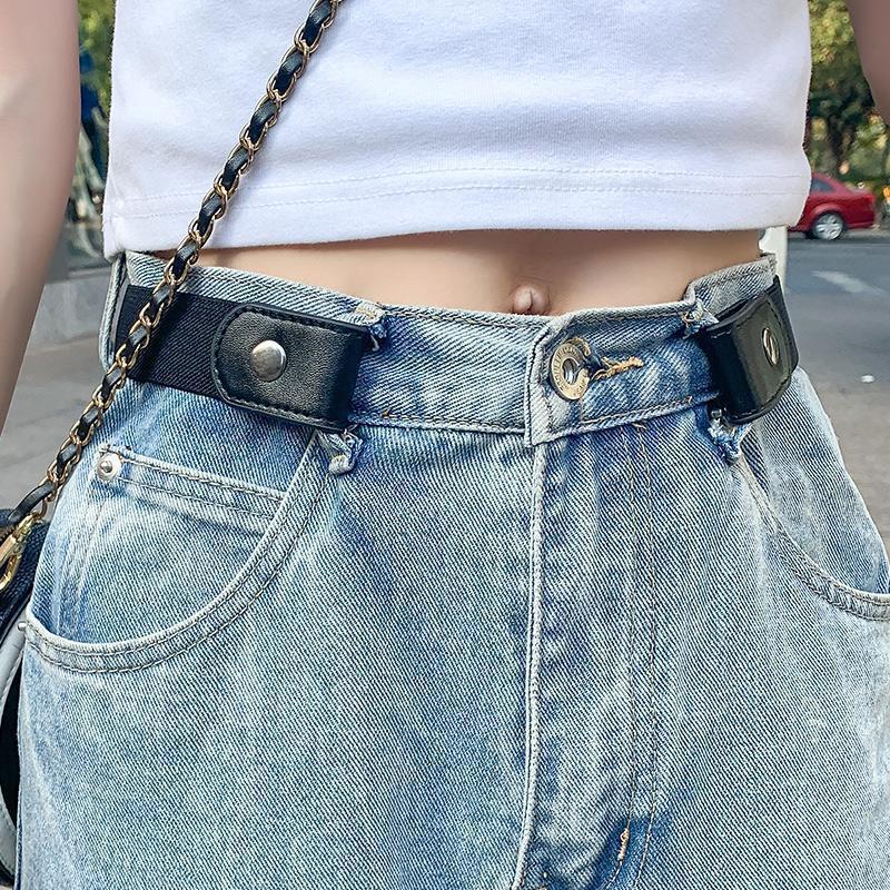 Lazy waistband wholesale seamless invisible elastic waistband ladies Japanese decorative elastic jeans waistband