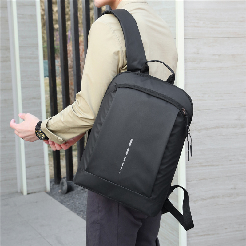Computer Bag 15-16 Inch Backpack Men's Advanced Sense Men's Advanced Sense Student Schoolbag Nylon Bag Travel Bag