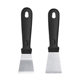 Stainless steel lampblack shovel lampblack machine shovel blade decontamination shovel pot bottom cleaning tool vortex Shell oil kitchen cleaning shovel