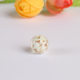Luminous porcelain gold sand glass beads loose beads Crystal round beads diy glass jewelry accessories bracelet material beads