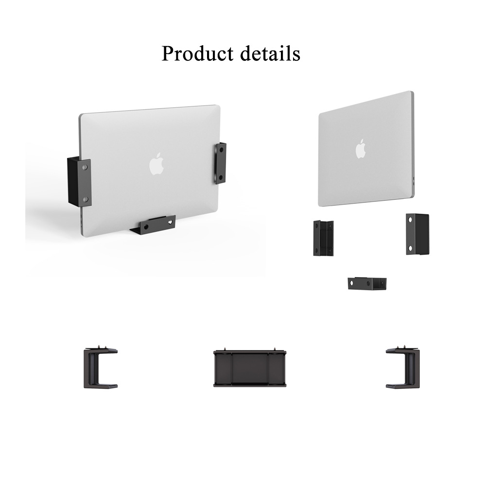 2023 new products listed Factory Direct desk bottom laptop bracket compatible keyboard router wall bracket