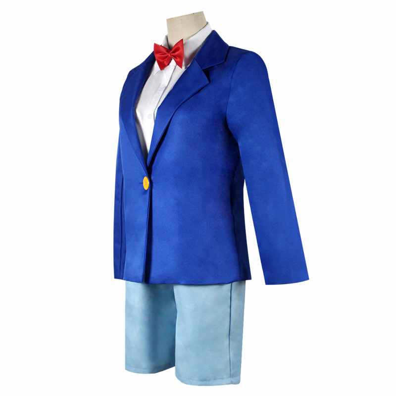 Detective Conan cos Kudo Shinichi Costume Halloween cosplay Costume Male School Uniform