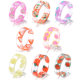 Han Zhishang Amazon New Articular Ring Women's European and American Cross-border Creative Personalized Summer Fruit Resin Ring