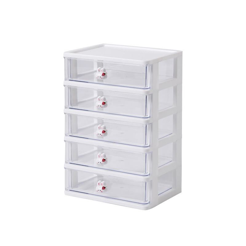 Stationery Hand Account Student Desktop Storage Box Drawer-type Organizer Children's Hair Accessories Desk Top Account Pen Holder Storage Rack