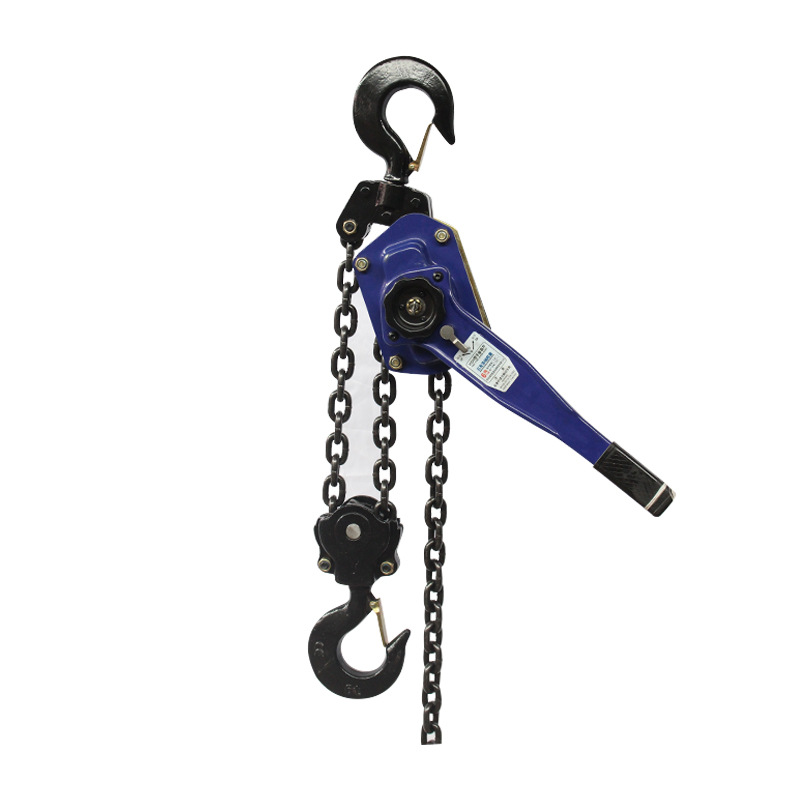 Hand hoist one ton household inverted chain manual hoist hand plate tension line hand hoist lifting traction hoist