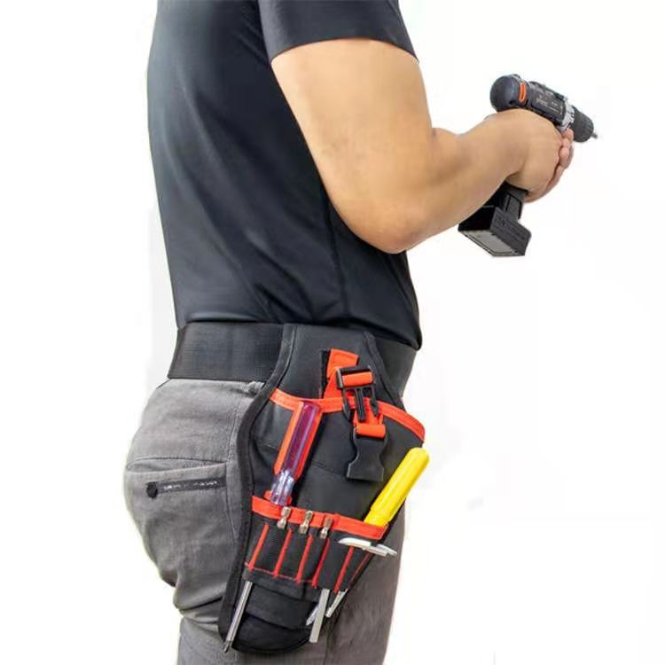 Manufacturers new hardware electric tool kit electric drill waist bag electric wrench impact wrench waist bag portable electric drill bag