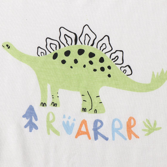 Children's Pajamas suit Yukosi New Summer Thin Boys' Middle and Big Children's Ice Silk Home Clothes suit Short-sleeved Shorts
