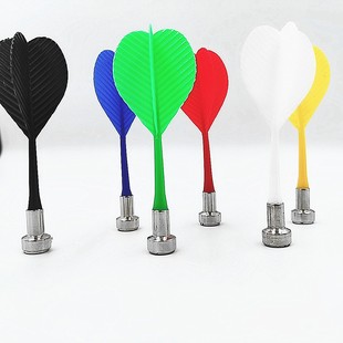 in stock children's leisure toys large magnetic head plating bright super magnetic sheet magnetic dart 85mm long