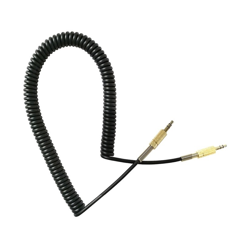 Factory wholesale 3.5mm spring audio cable for Marshall audio cable MARSHALL headset accessories
