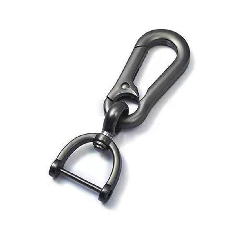 8-character mountaineering Matty buckle 2-Piece car keychain