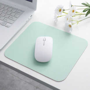 In stock double-sided advertising pad leather desk pad small size mouse pad leather waterproof pad cute girl leather pad