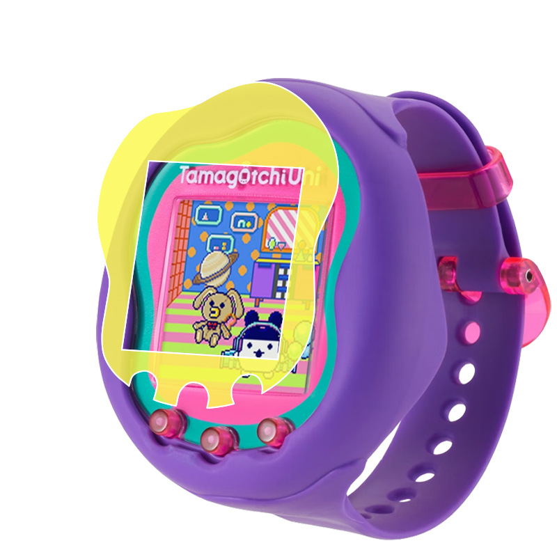Applicable to tuoma Gozi Uni electronic pet machine anti-scratch film game machine bear soft candy HD tpu soft film