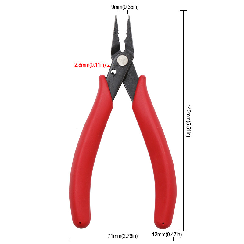Jewelry beading pliers American pointed pliers steel wire positioning pliers handmade diy winding beaded jewelry tool pliers