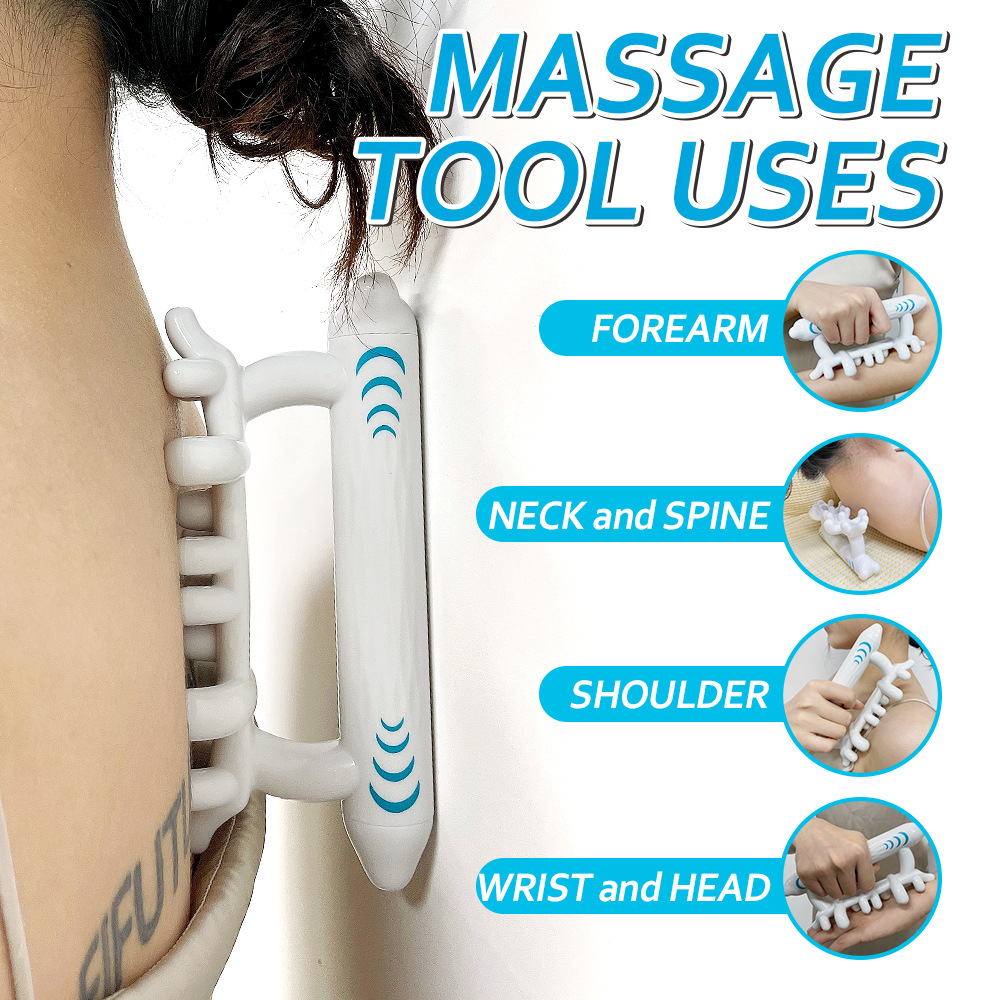 KOA Elite blue myofascial release massage tool massager leg relaxation exercise shoulder and neck relief