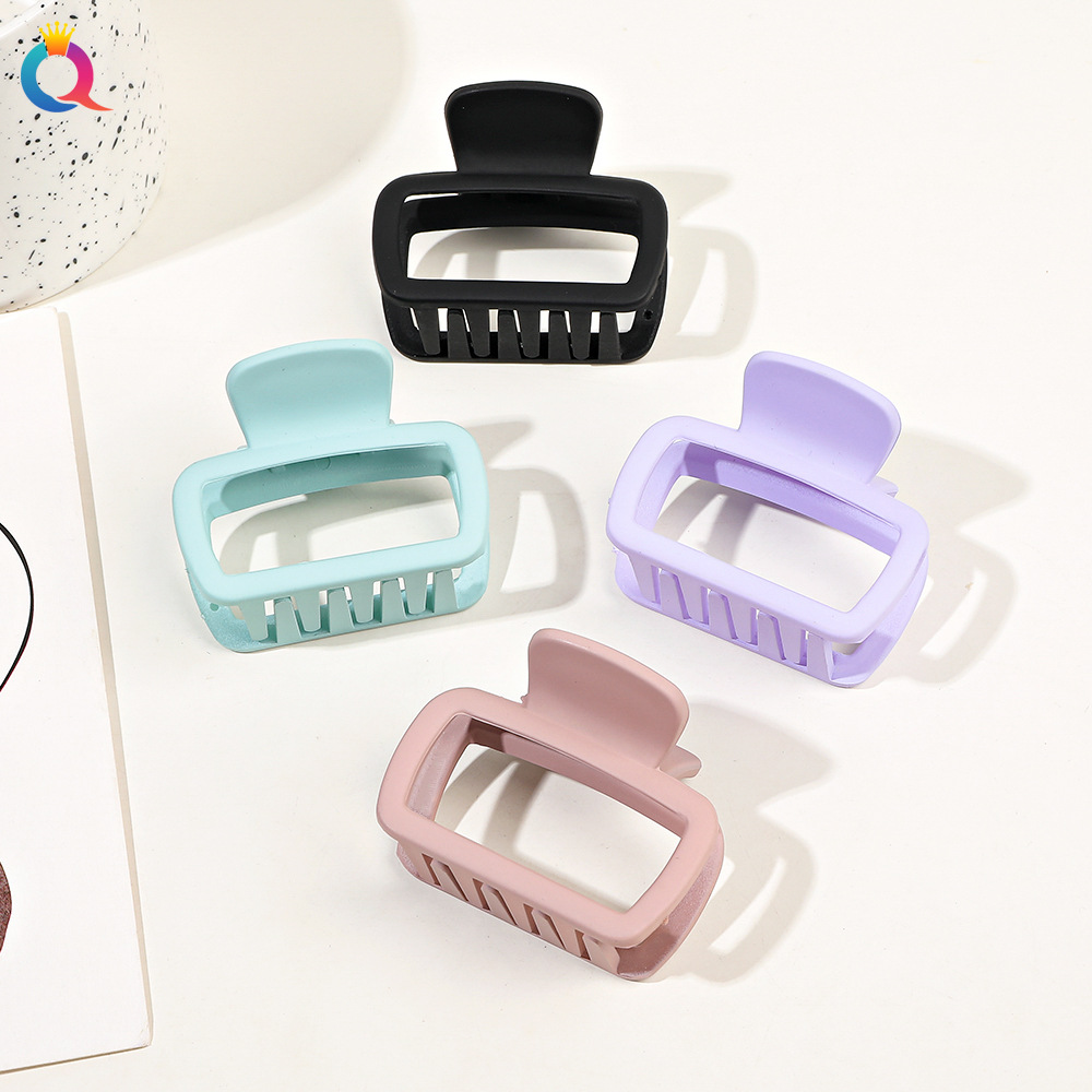Qiyue New Hairpin Simple Joker Grab Clip Back Head Plate Hair Shark Clip Hair Grab Children's Hair Accessories Headwear Wholesale_voghion.com