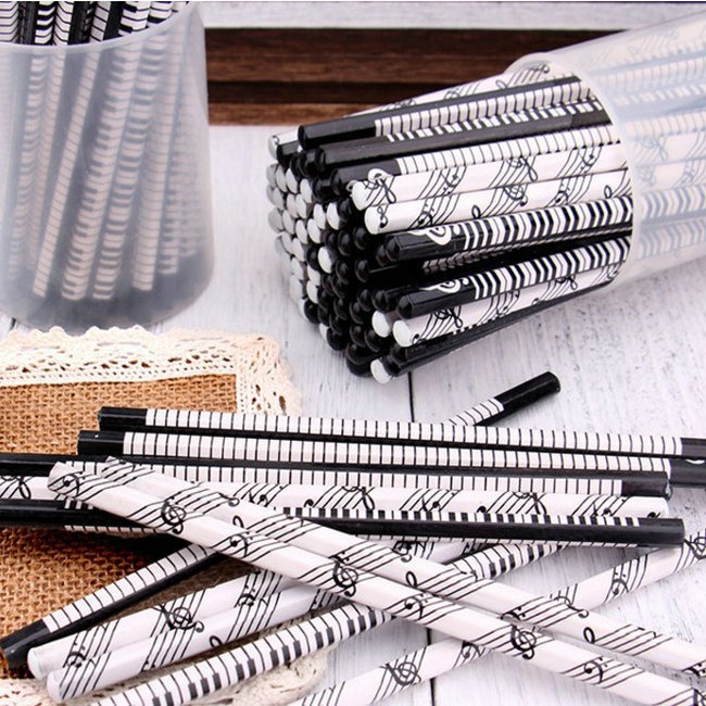 Piano Pencil Pupil Pencil Prizes Music Stationery Note Pencil Creative Student Pencil Piano Pencil HB