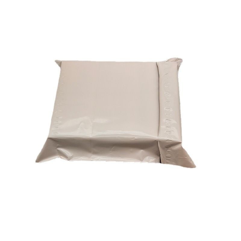 ins Milk Tea Color Waterproof Express Bag Advanced Milk Apricot Color Flying Machine Box Packaging Express Bag E-Commerce Logistics Packaging Bag