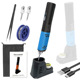 Digital USB comes standard with 2 E10 round-headed tweezers bag/blue