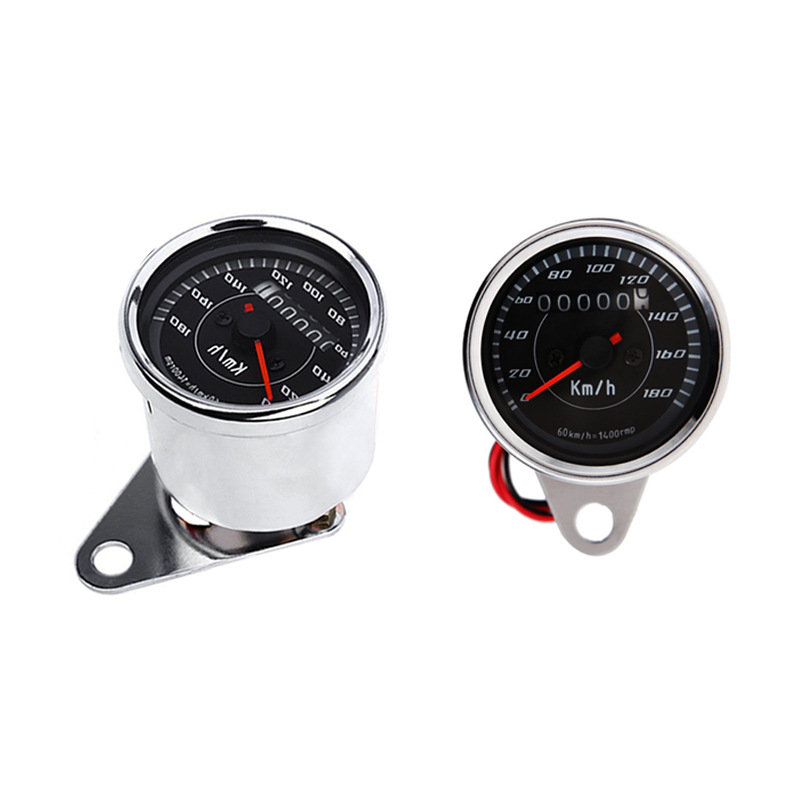 Wholesale foreign trade hot selling motorcycle modified instrument HD speedometer odometer retro modified small instrument