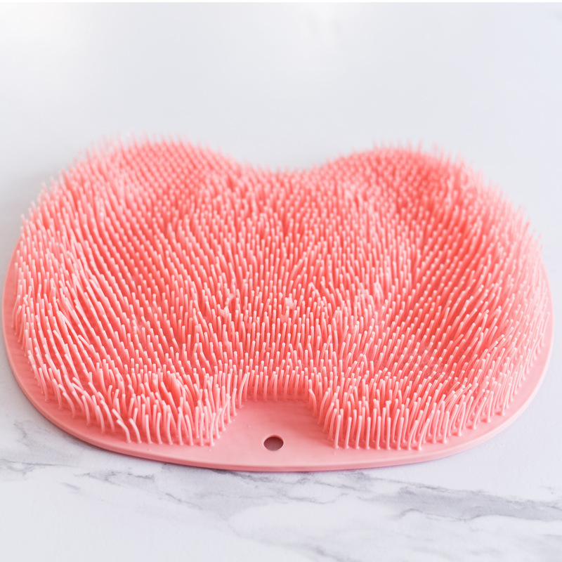 Lazy Back Rubbing Artifact Foot Rubbing Mat Bathroom Bath Brush Multifunctional Foot Rubbing Massage Mat Non-Slip Foot Mat Bath Ball