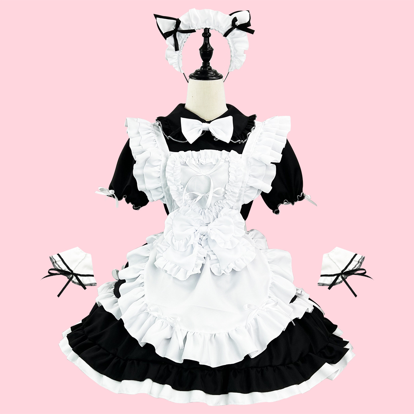 Cross-border Amazon Japanese cute girl akihara luxury maid clothing COSPLAY performance clothes online live broadcast