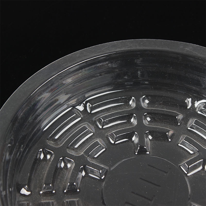 Factory processing plastic flower pot disc seedling round support blister packaging indoor green plant flower pot plastic box