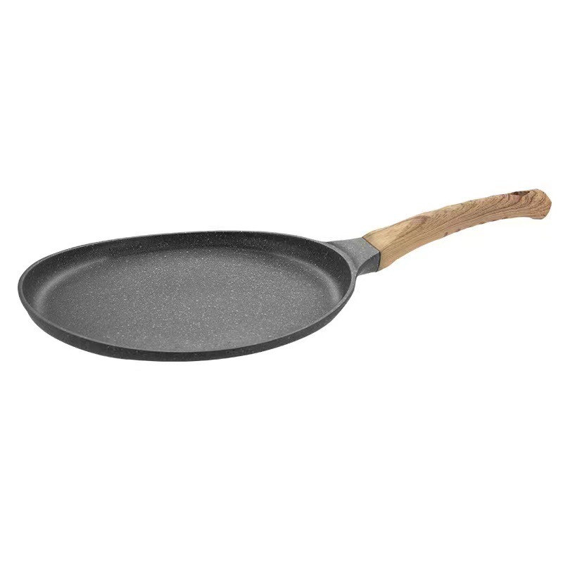Cross-border Explosive Maifan Stone Coated Frying Pan Steak Pan Household Omelette Pancake Banji Non-stick Pan