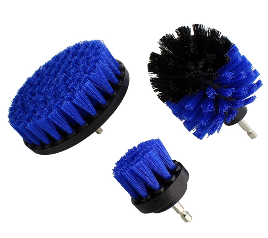 Cross-border hot 3-piece electric drill brush suit floor brush polishing brush electric drill cleaning brush electric drill tool brush