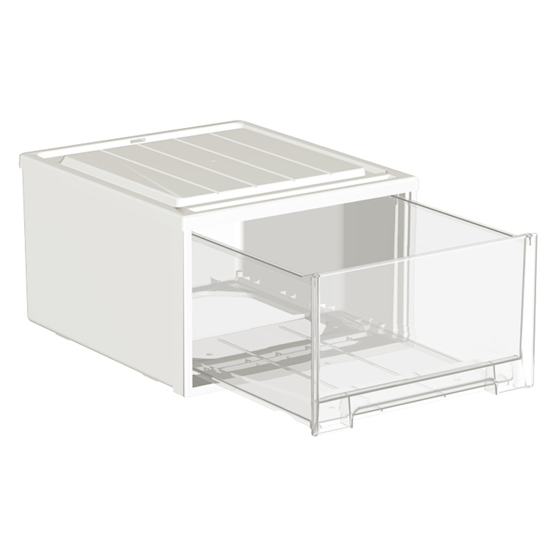 Thickened clothes storage box plastic storage box household storage cabinet wardrobe locker drawer storage box