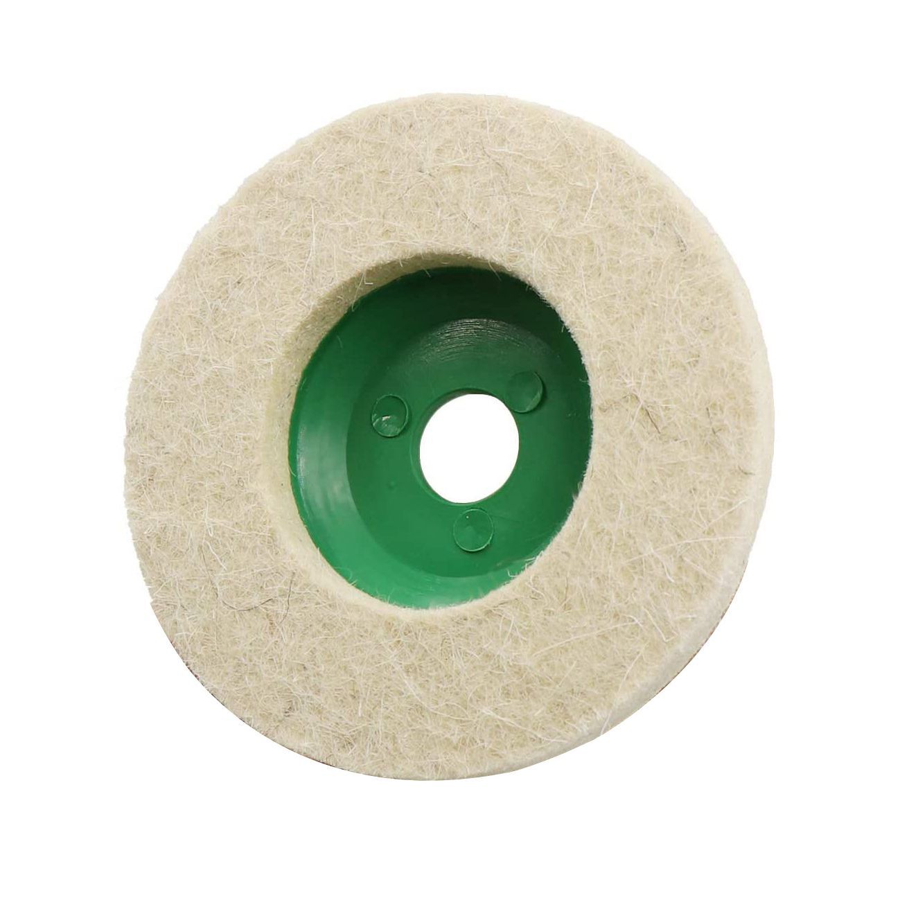 Factory wholesale angle grinder diameter 100 fine white wool polishing wheel polishing felt wheel angle grinder polishing wheel