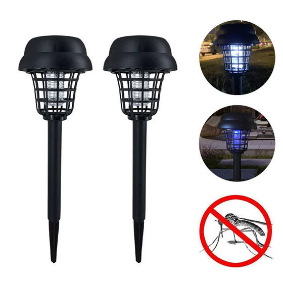 Solar mosquito lamp outdoor led electric shock Home Farm outdoor mosquito repellent mosquito lamp insecticidal garden lamp