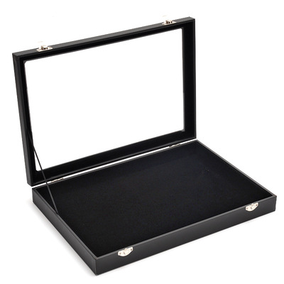 Black leather box