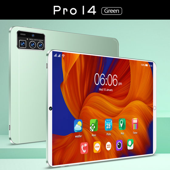 Factory straight hair new 10.1 inch smart tablet cross-border full screen call Wish shrimp skin Foreign trade OZON