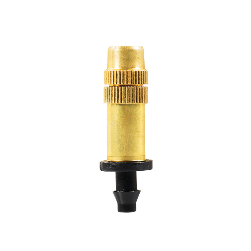 Copper sprinkler 4/7mm barbed atomization sprinkler gardening sprinkler roof cooling lawn greenhouse irrigation micro sprinkler