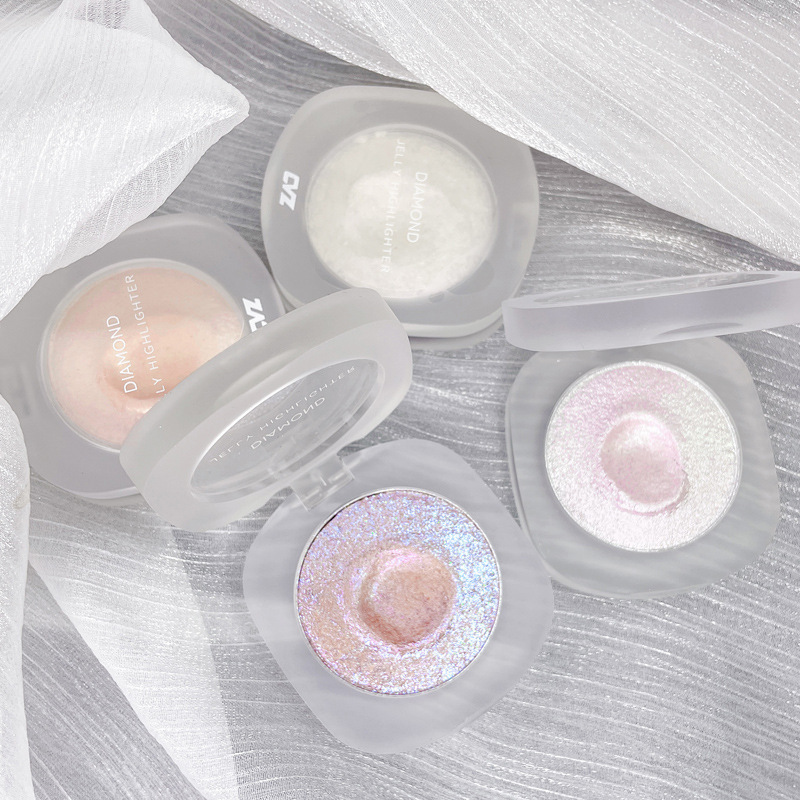 CVZ Galaxy high-gloss repair plate high-gloss powder cake mashed potato diamond high-gloss powder gradient high-gloss brightening fine flashing women